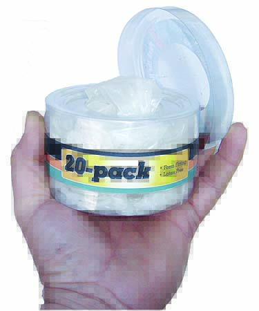 HME Form Fitting 20pk Game Cleaning Gloves